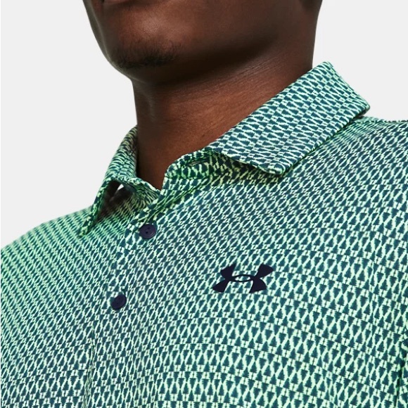 Under Armour Playoff 3.0 Printed Polo Large. NWT - Picture 3 of 4